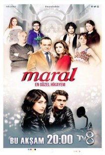 Постер турецкого сериала «Марал»